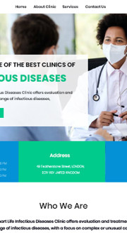 More Infectious Disease Specialists Website Templates